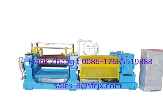 Advanced Control Systems2 Roll Rubber Mixing Machine , 16" Open Rubber Mixing Mill Customization